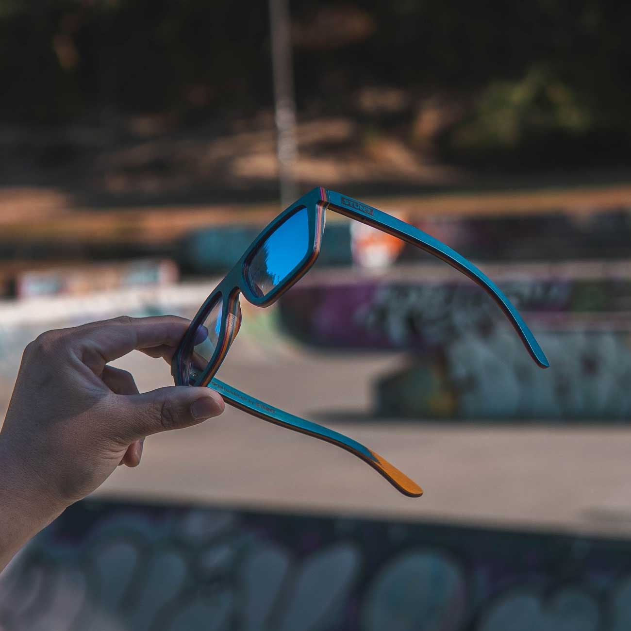 Lentes de sol STUNT - California Ice Blue