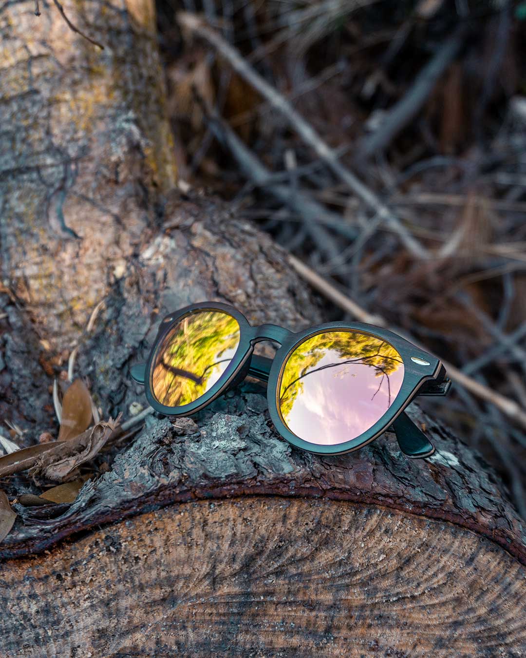Lentes de sol STUNT - Boneville Rose gold