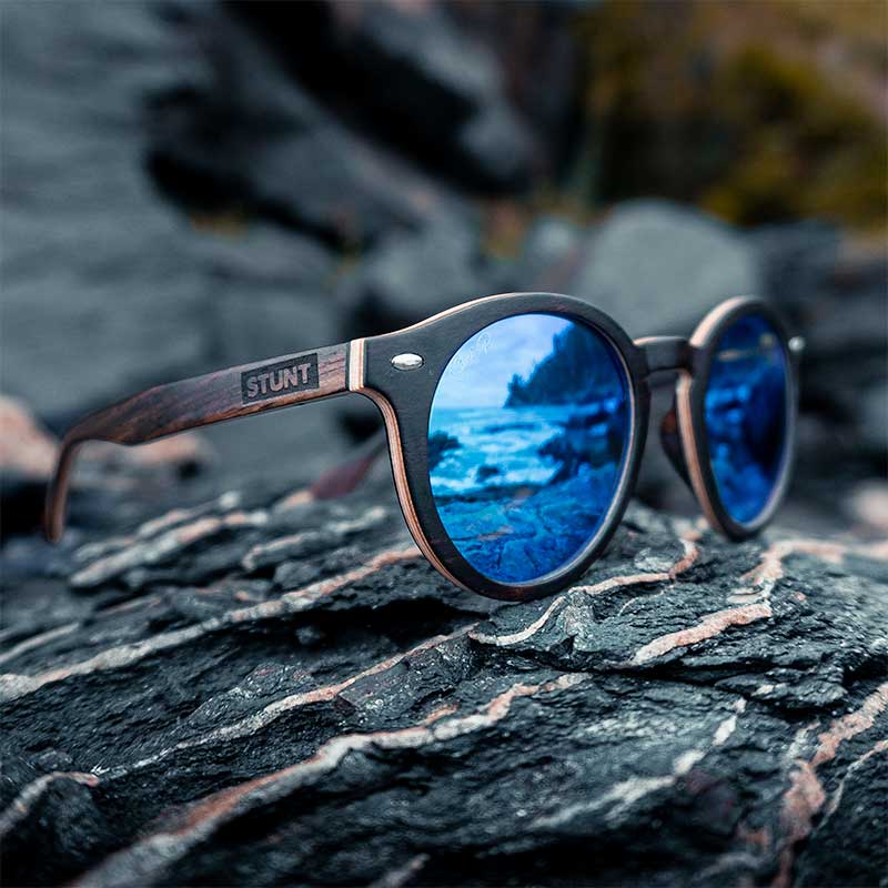 Lentes de sol STUNT Boneville Ebony Ice Blue