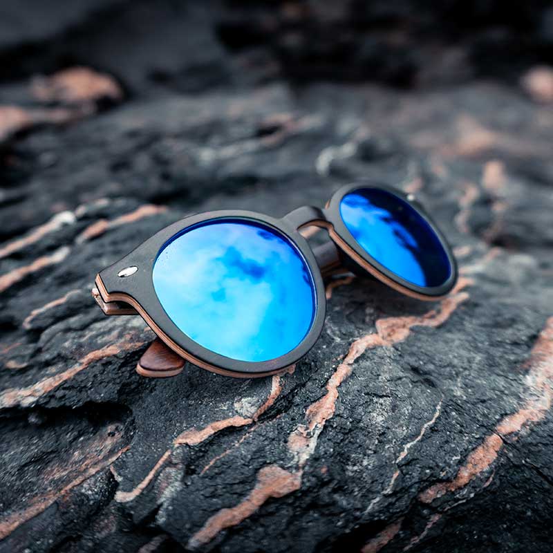 Lentes de sol STUNT Boneville Ebony Ice Blue