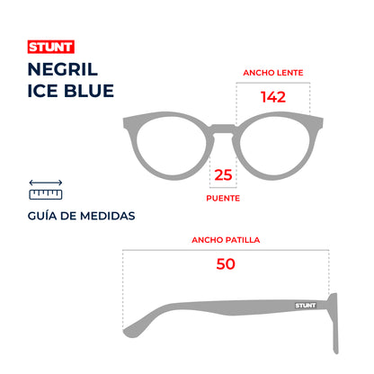 Lentes de sol STUNT - Negril Ice Blue