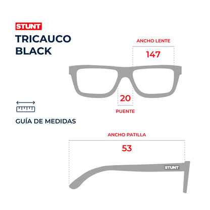 Lentes de sol STUNT - Tricauco Black