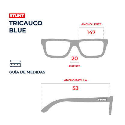 Lentes de sol STUNT - Tricauco Blue